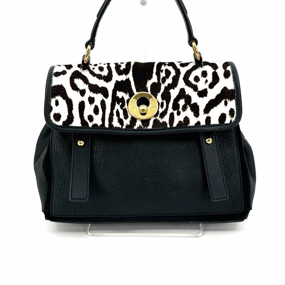 RARE! Yves Saint Laurent animal Print Pony Hair bag